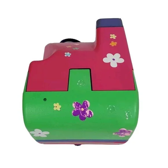 Polaroid 600 Pink Barbiecore Throwback Instant Film Camera Tested 1990's - Picture 2 of 7